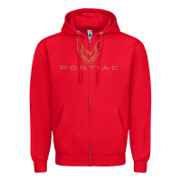 Red trans am 18 Zipper Hoodie - artisFamous