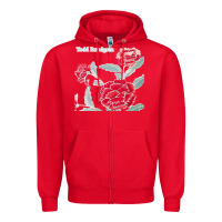 Red todd rundgren album art Zipper Hoodie - artisFamous