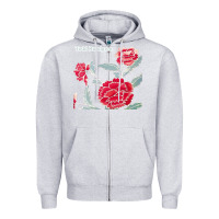 Heather Grey todd rundgren album art Zipper Hoodie - artisFamous