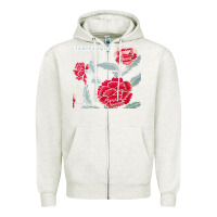 Oatmeal Heather todd rundgren album art Zipper Hoodie - artisFamous