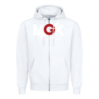 White machine gun Zipper Hoodie - artisFamous