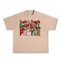 Burro Santa's Favorite Football Player For Christmas Urban Heavy Tee - FaDigitalArtStudio