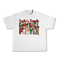 Lunar Rock Santa's Favorite Football Player For Christmas Urban Heavy Tee - FaDigitalArtStudio