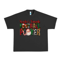 Pigment Black Santa's Favorite Football Player For Christmas Urban Heavy Tee - FaDigitalArtStudio
