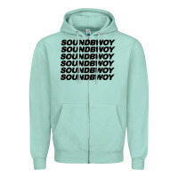 Seafoam soundbwoy Zipper Hoodie - artisFamous