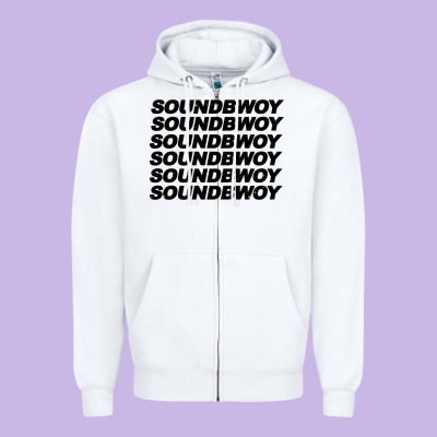 Soundbwoy Zipper Hoodie Designed By Artisfamous