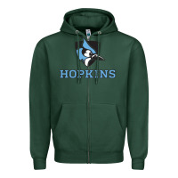 Sports Green phone case john hopkins blue bird Zipper Hoodie - artisFamous