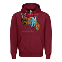 Double Barrel Zipper Hoodie | Teevron