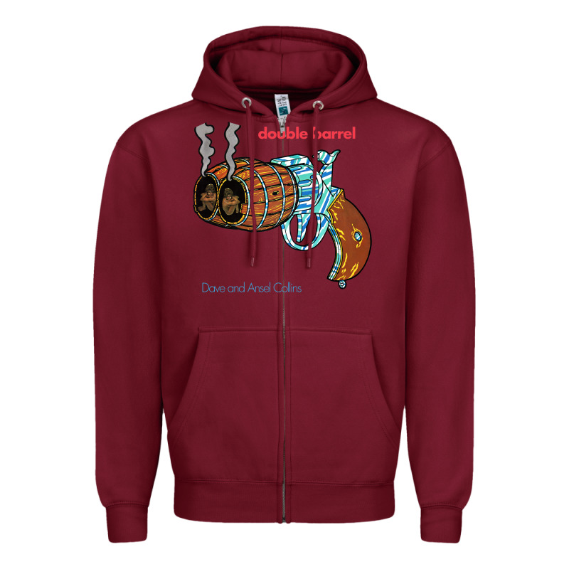 Double Barrel Zipper Hoodie by artisFamous | Teevron