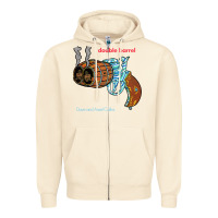 Sandshell Double Barrel Zipper Hoodie - artisFamous