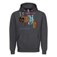 Smoke Double Barrel Zipper Hoodie - artisFamous