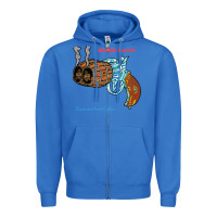 True Royal Double Barrel Zipper Hoodie - artisFamous