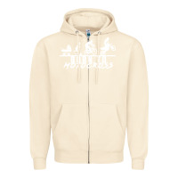 Sandshell motocross motocicleta evolución offroad Zipper Hoodie - artisFamous
