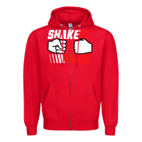 Red shake and bake tees Zipper Hoodie - artisFamous