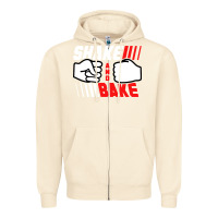 Sandshell shake and bake tees Zipper Hoodie - artisFamous