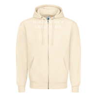 Sandshell make america great again Zipper Hoodie - artisFamous