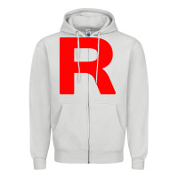 Dove Grey team rocket long sleeve t shirt Zipper Hoodie - artisFamous