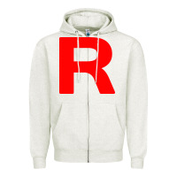Oatmeal Heather team rocket long sleeve t shirt Zipper Hoodie - artisFamous