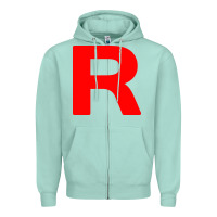 Seafoam team rocket long sleeve t shirt Zipper Hoodie - artisFamous