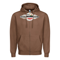 Chestnut daytona speedway Zipper Hoodie - artisFamous