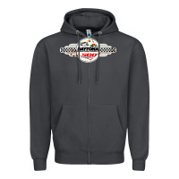 Smoke daytona speedway Zipper Hoodie - artisFamous