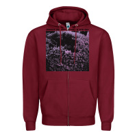 Burgundy Darker My Love Alive As You Are Zipper Hoodie - artisFamous