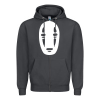 Smoke noface spirited away halloween Zipper Hoodie - artisFamous