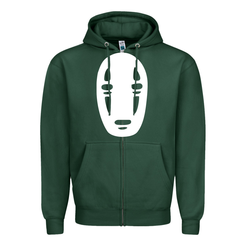 Noface Spirited Away Halloween Zipper Hoodie by artisFamous | Teevron