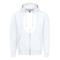 White noface spirited away halloween Zipper Hoodie - artisFamous
