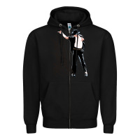 Black Michael Jackson Zipper Hoodie - artisFamous