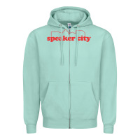 Seafoam speaker city Zipper Hoodie - artisFamous