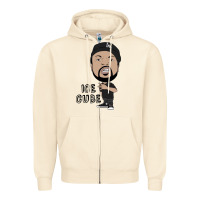 Sandshell Ice Cube Zipper Hoodie - artisFamous