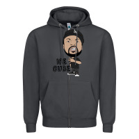 Smoke Ice Cube Zipper Hoodie - artisFamous