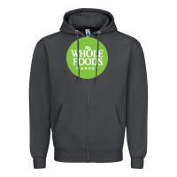 Smoke Whole Foods Market Zipper Hoodie - artisFamous
