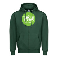 Sports Green Whole Foods Market Zipper Hoodie - artisFamous