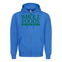 True Royal Whole Foods Market Zipper Hoodie - artisFamous