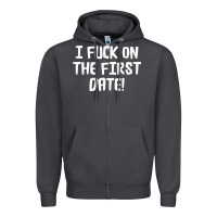 Smoke i f'ck on the first date Zipper Hoodie - artisFamous