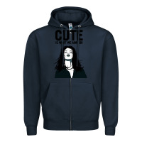 Navy cute is what we aim for Zipper Hoodie - artisFamous