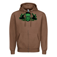 Chestnut The Frankenstein Zipper Hoodie - artisFamous