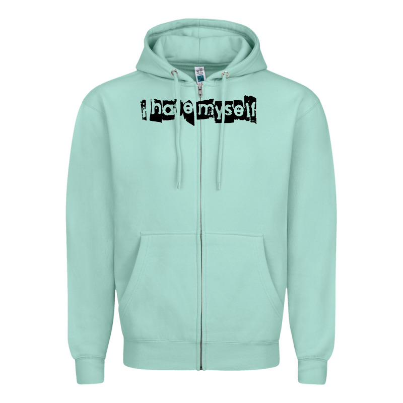 I Hate Myself Zipper Hoodie by artisFamous | Teevron