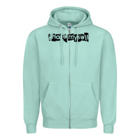 Seafoam i hate myself Zipper Hoodie - artisFamous