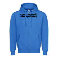 True Royal i hate myself Zipper Hoodie - artisFamous