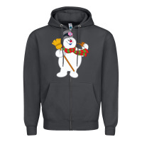 Smoke Frosty The Snowman New Sku Zipper Hoodie - artisFamous