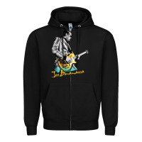 Black bonamassa guitar Zipper Hoodie - artisFamous