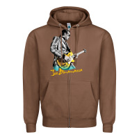 Chestnut bonamassa guitar Zipper Hoodie - artisFamous