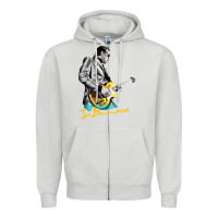 Dove Grey bonamassa guitar Zipper Hoodie - artisFamous