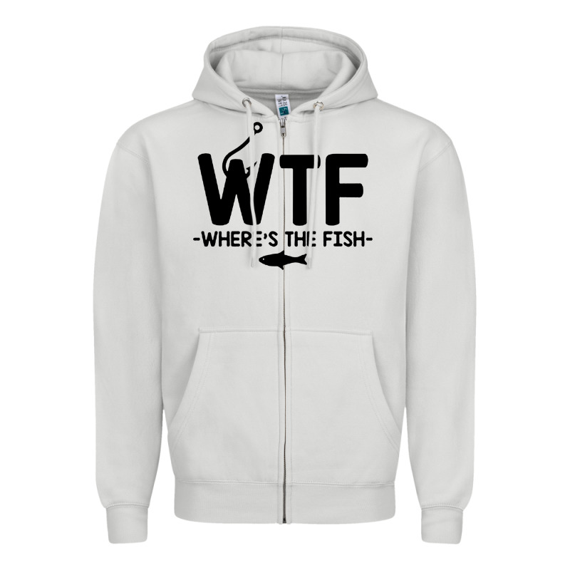 Where's The Fish Zipper Hoodie by artisFamous | Teevron