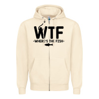 Sandshell where's the fish Zipper Hoodie - artisFamous