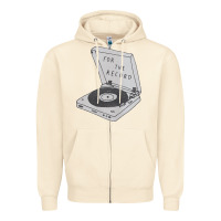 Sandshell for the record Zipper Hoodie - artisFamous