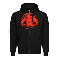 Black giraffe Zipper Hoodie - artisFamous